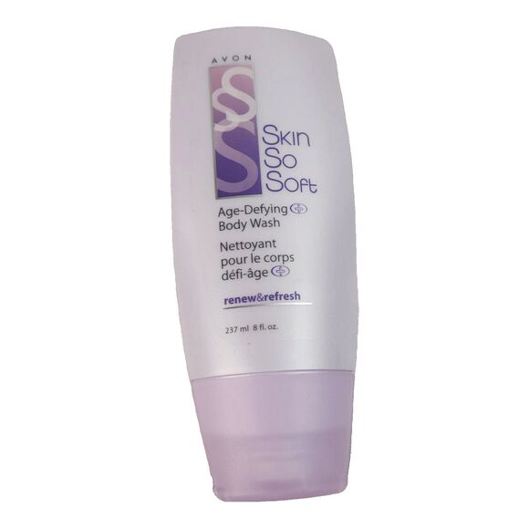 AVON SKIN SO SOFT Renew & Refresh Age-Defying+ Body Wash (8 floz / 237 ml) - Picture 4 of 6